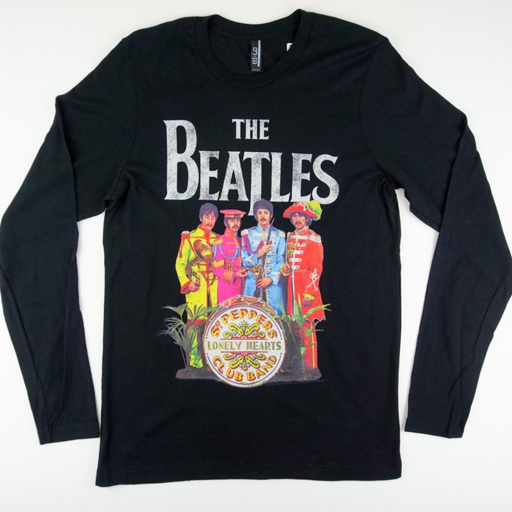 HOT!  The Beatles Sgt. Pepper Long Sleeve Shirt